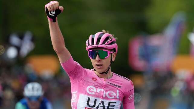 Pogacar gewinnt auch zweite Bergankunft des Giro d'Italia